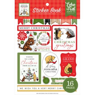 Echo Park Winnie The Pooh Christmas - Sticker Book