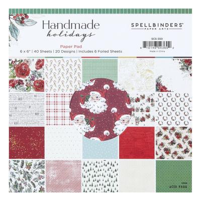 Spellbinders Handmade Holidays Cardstock - Paper Pad