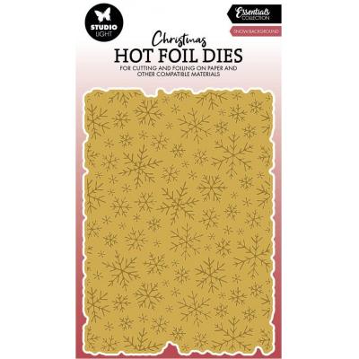 StudioLight Hot Foil Plate - Snow Background