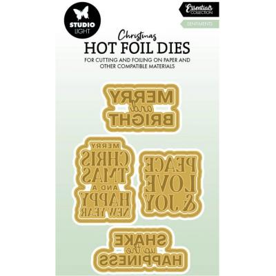 StudioLight Hot Foil Plate - Sentiments