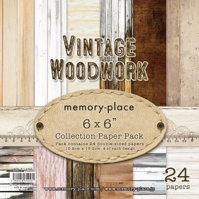 Memory Place Vintage Woodwork - Paper Pack