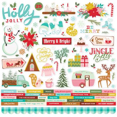 Simple Stories Snow Pine Lodge - Cardstock Stickers