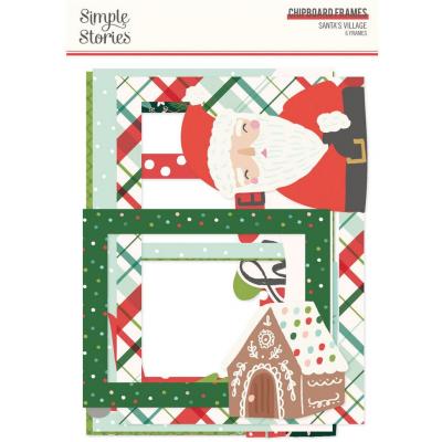 Simple Stories Santa's Village - Chipboard Frames