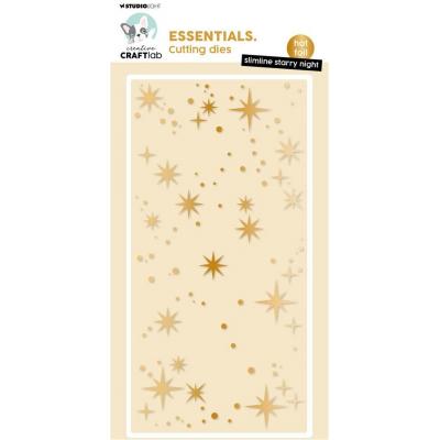 StudioLight Creative Craftlab Hot Foil Plate - Slimline Starry Night