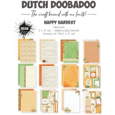 Dutch Doobadoo Dream Plan Do Happy Harvest - Paper Pack