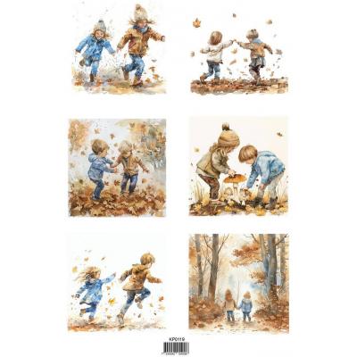 Reprint Cutouts Paper Pad - Fall