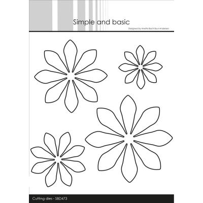 Simple and Basic Cutting Dies - 3D Flowers