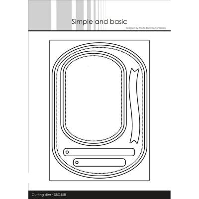 Simple and Basic Cutting Dies - Rounded Rectangles