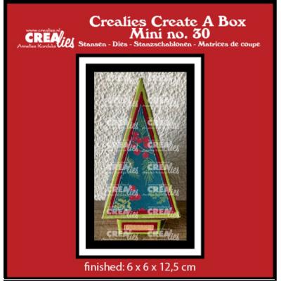 Crealies Cutting Dies - Christmas Tree Box Mini