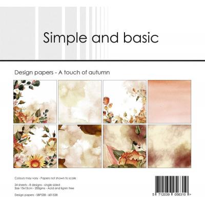 Simple and Basic Paper Pack - A Touch of Autumn