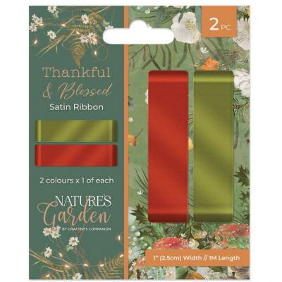 Crafter's Companion Thankful & Blessed - Satin Ribbon