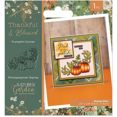 Crafter's Companion Thankful & Blessed - Pumpkin Corner