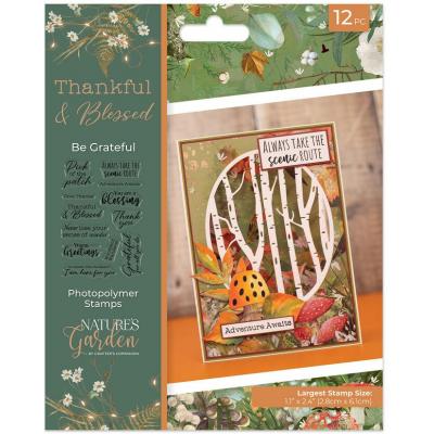 Crafter's Companion Thankful & Blessed - Be Grateful