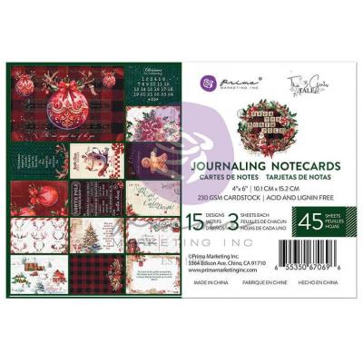 Prima Marketing From the North Pole - Journaling Cards