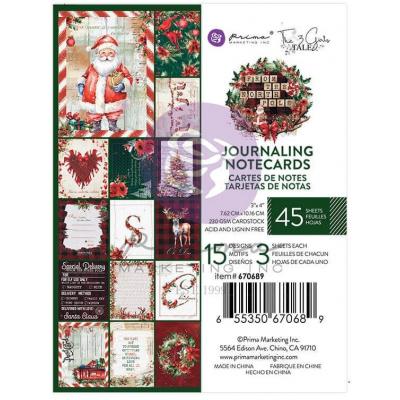 Prima Marketing From the North Pole - Journaling Cards