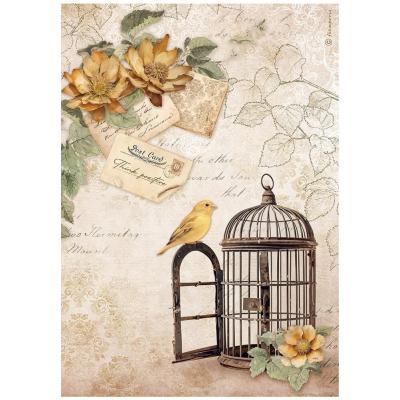 Stamperia Golden Harmony - Cage