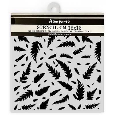 Stamperia Forest Stencil - Leaves Pattern