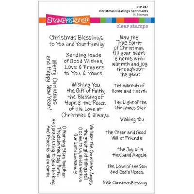 Stampendous Stempel - Christmas Blessings