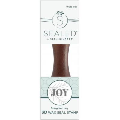 Spellbinders Wax Seal Stamp - Evergreen Joy