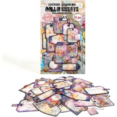 Aall and Create Ephemera Die-Cuts - Mauve Delight