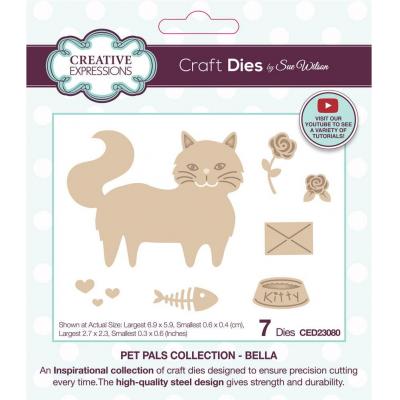 Creative Expressions Sue Wilson Craft Die - Pet Pals Bella