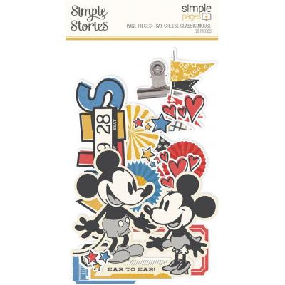 Simple Stories Say Cheese Classic Mouse - Simple Pages Pieces