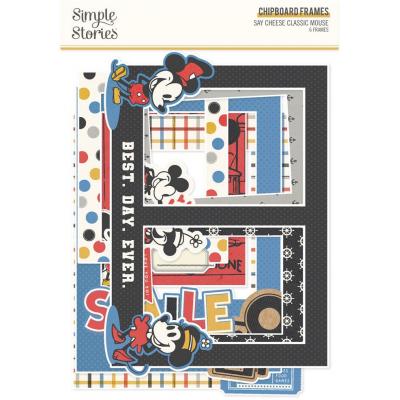 Simple Stories Say Cheese Classic Mouse - Chipboard Frames