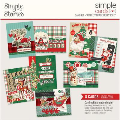 Simple Stories Simple Vintage Holly Jolly - Simple Cards Kit