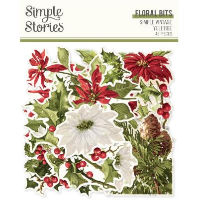 Simple Stories Simple Vintage Yuletide - Floral Bits