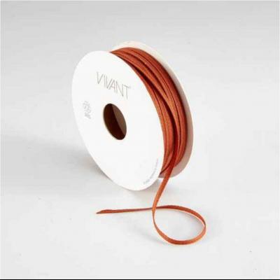 Vivant Texture Narrow Ribbon - Brique