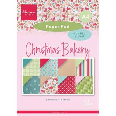 Marianne Design by Marleen Paper Pad - Christmas Bakery