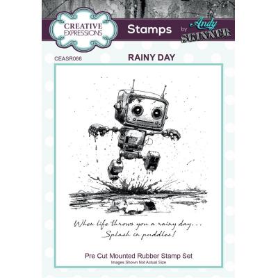 Creative Expressions Andy Skinner Stempel - Rainy Day