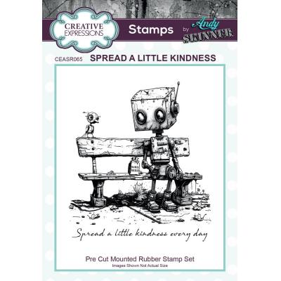 Creative Expressions Andy Skinner Stempel - Spread A Little Kindness