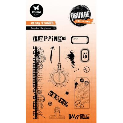 StudioLight Grunge Collection Stempel - Inspire Happiness