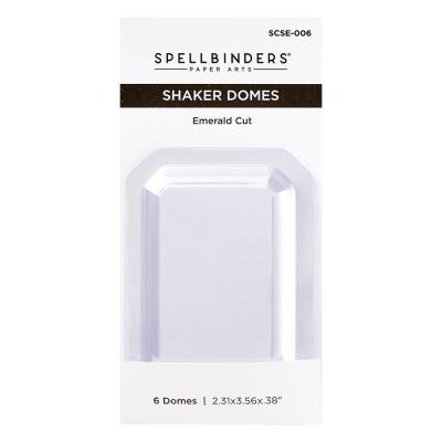 Spellbinders Shaker Domes - Emerald Cut