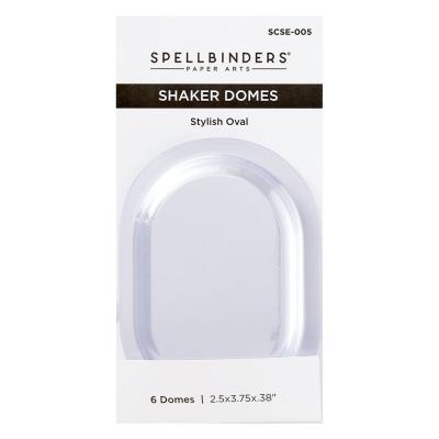 Spellbinders Shaker Domes - Stylish Oval