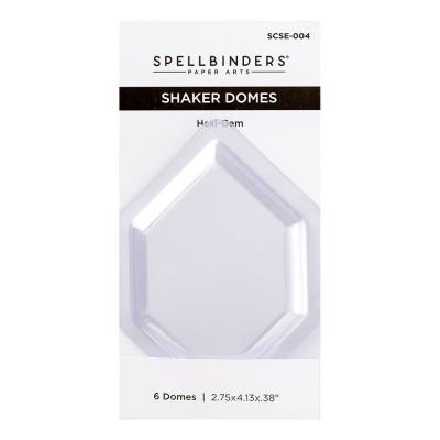 Spellbinders Shaker Domes - Hexi-Gem