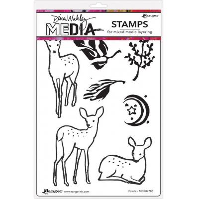 Ranger Dina Wakley Stempel - Fawns