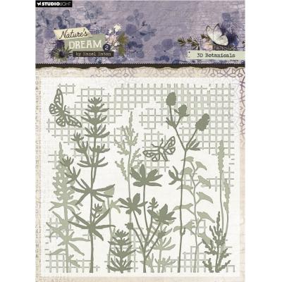 Studio Light Hazel Eaton Nature's Dream 2 Embossing Folder - 3D Botanicals