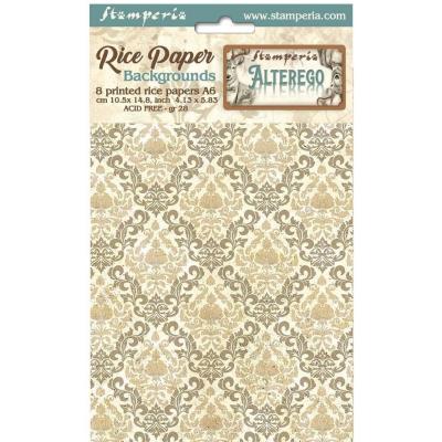 Stamperia Alterego - Rice Paper Backgrounds