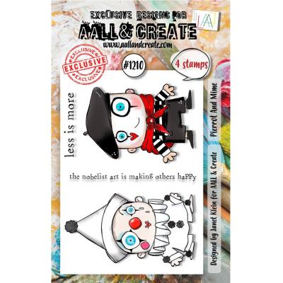 AALL & Create Stempel - Pierrot And Mime