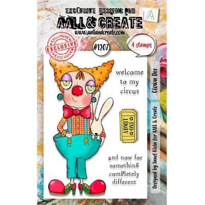 AALL & Create Stempel - Clown Dee