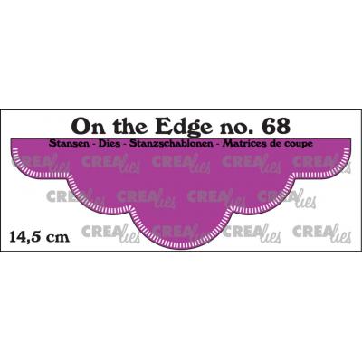 Crealies Cutting Dies - On the Edge Dies No. 68