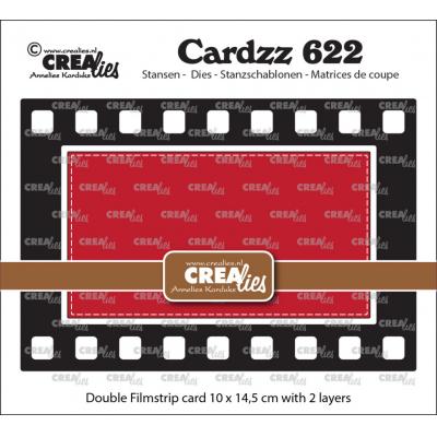 Crealies Cutting Dies - Double Card Filmstrip