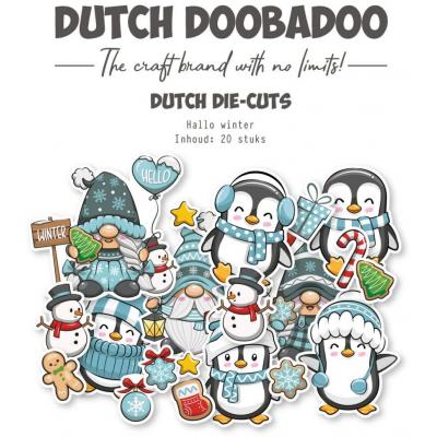 Dutch Doobadoo Die Cuts - Hallo Winter