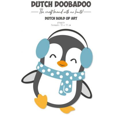 Dutch Doobadoo Dutch Card Art - Penguin