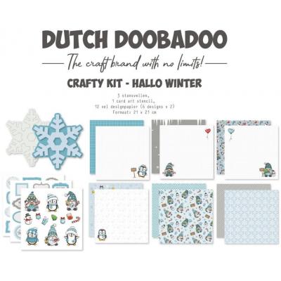 Dutch Doobadoo Crafty Kit - Hallo Winter