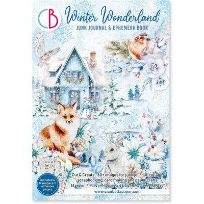 Ciao Bella Winter Wonderland - Junk Journal Ephemera Book