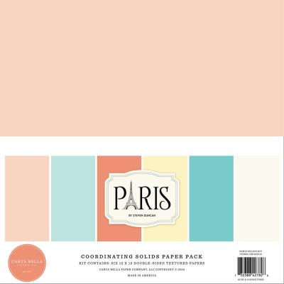 Carta Bella Paris - Coordinating Solids