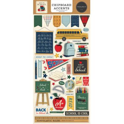 Carta Bella Back To School - Chipboard Accents